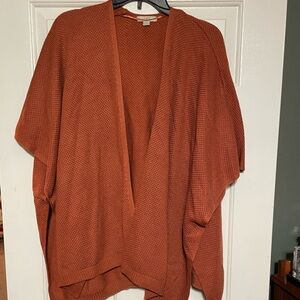 LOFT Terracotta poncho